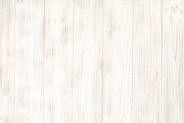 White rustic wooden vertical planks background