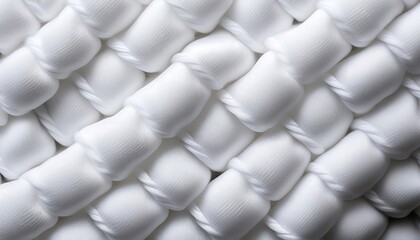 White cotton fabric texture background image