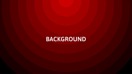 Black and red abstract background with gradient rounds. Blended overlay pattern	