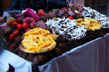 Fruit at marrakech market