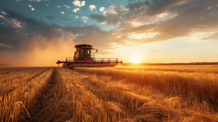 Fototapeta premium Agricultural risk management tools for market volatility
