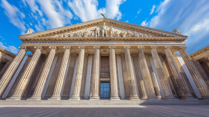 Obraz premium Pergamon Museum Berlin Germany During the day Unde_013