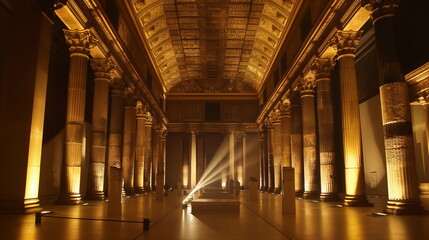 Pergamon Museum Berlin Germany In a mystical atmos_019