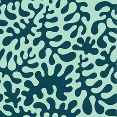 Allover leaf pattern, leaves pattern, flower pattern, abstract pattern. vector illustration