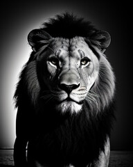 Fototapeta premium portrait of a lion