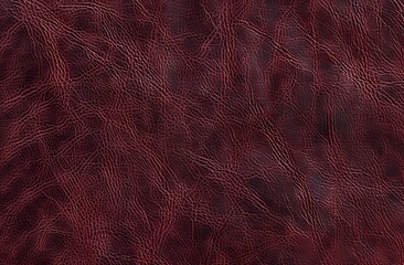 A seamless texture of rich burgundy leather.