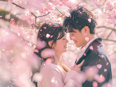 520, the confession under the cherry blossom tree
