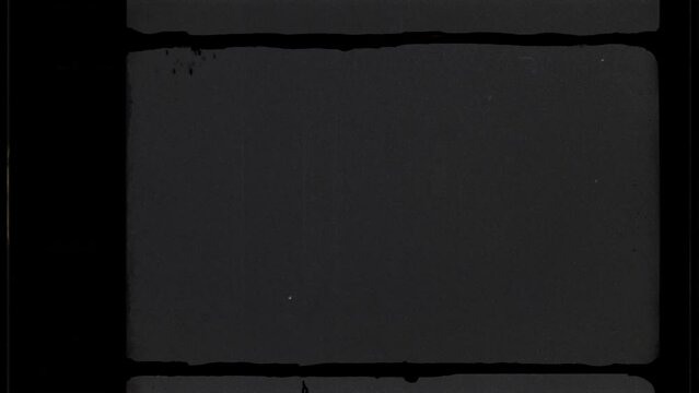 Super 8mm Old Film Burn Overlay - Retro Film Frame