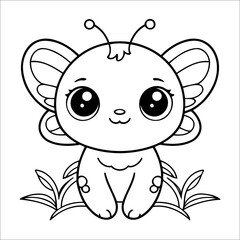 Butterfly Coloring book for Kids