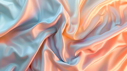 Obraz premium A close up of a silk fabric.