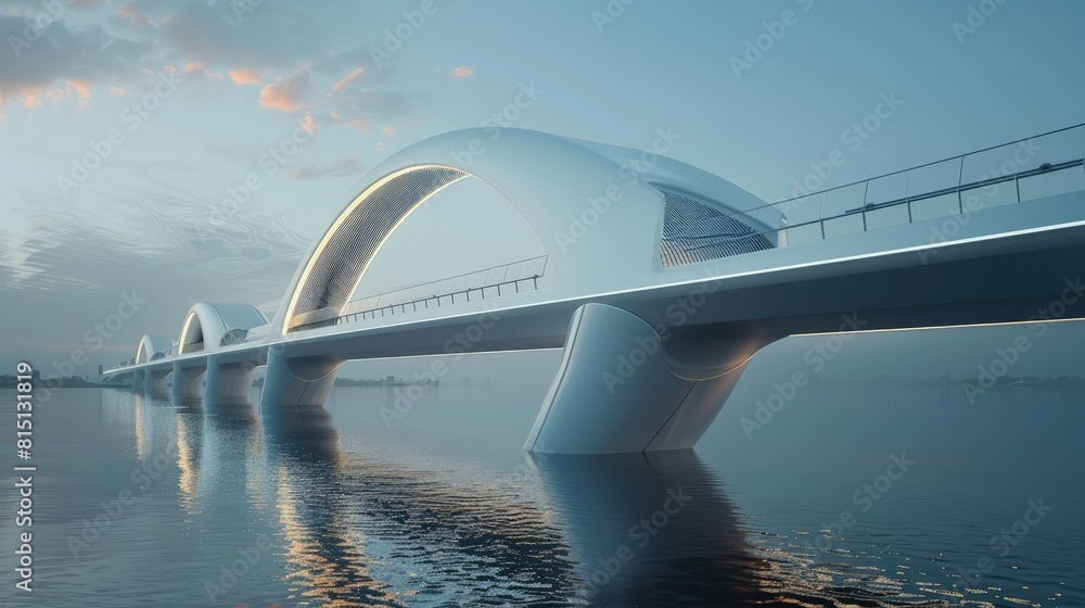 Poster bridge with a built-in weather station, data displayed publicly â€“ weather bridge.