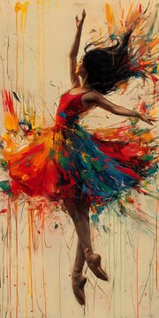 The dancing queen painting..