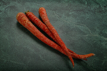 Raw ripe Indian red carrot
