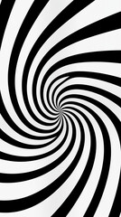 Abstract Optical Illusion Image, Black and White, Pattern Style, For Wallpaper, Desktop Background, Smartphone Cell Phone Case, Computer Screen, Cell Phone Screen, Smartphone Screen, 9:16 Format - PNG