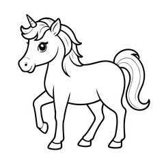Cute vector illustration Centaur drawing colouring activity