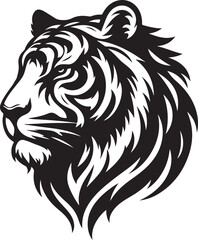lion head vector