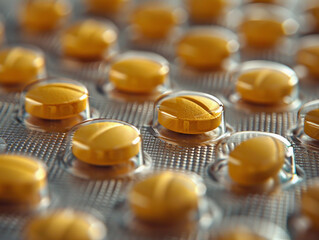 Amber Pills in Blister Pack