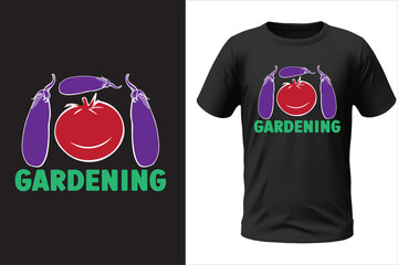 Gardening T-shirt Design