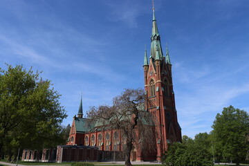 Church of St. Matthew in the People's Park. City of Norrköping. Östergötland province. Sweden.