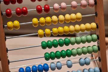 Abacus, traditional manual calculator device