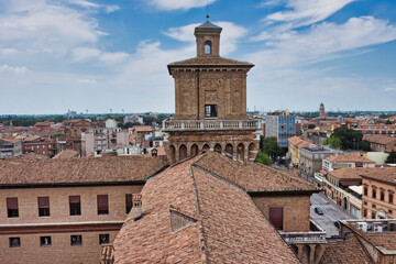 The Estense Castle, (Castle of San Michele), is the most representative monument of the city of...