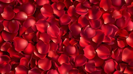 Background with red romantic rose petals. Red roses. valentine's day. rose gift. symbol of love. wallpaper. beautiful flower.