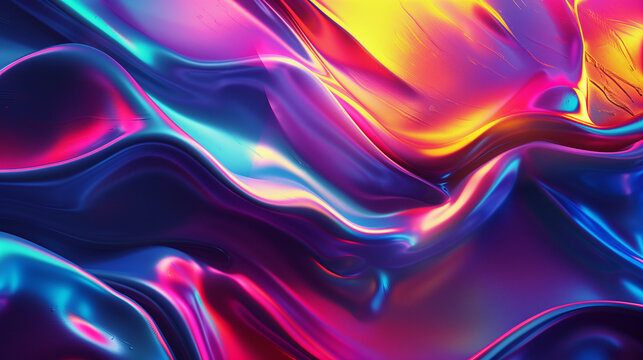 Textures fluides abstraites en nuances vibrantes - Abstract Background- wallpaper