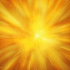 Obraz premium abstract golden yellow light sunburst ray background 