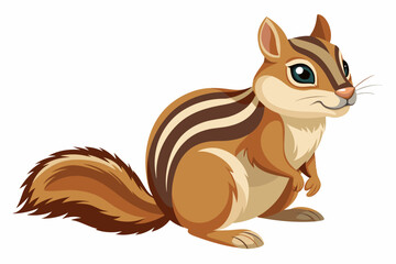 chipmunk cartoon vector illustration