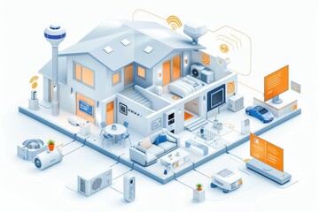 Obraz premium Reliable surveillance protection integrates pet-friendly controls, ensuring watchful setups manage surveillance operations compatible with modern security technologies.