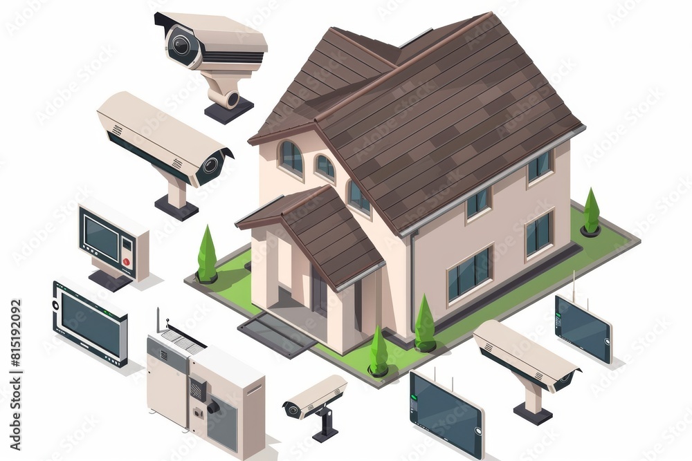 Poster alarm confirmation in digital surveillance connectivity systems integrates security concepts, verify