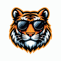 mascot tiger logo gaming