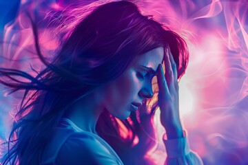 Insight into migraine  throbbing headaches and visual flashes causing excruciating brain pain
