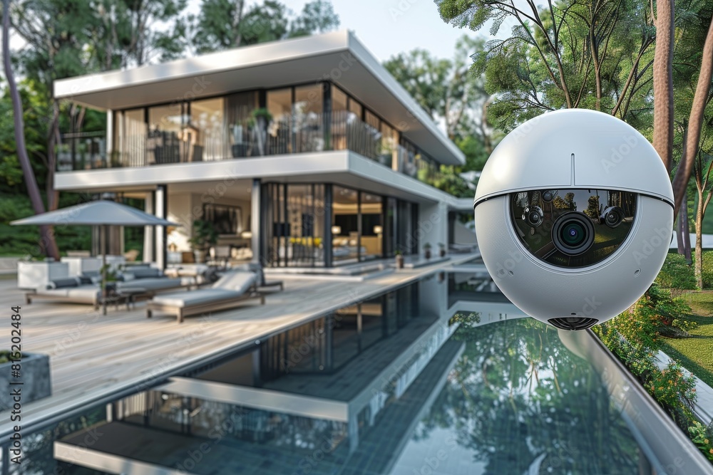 Aufkleber advanced security cameras with user-friendly remote administration and wi-fi expansion enhance safet