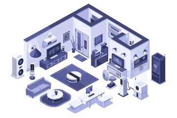 Smart homes with advanced security cameras use Wi-Fi expansion and user-friendly remote administration to enhance safety and surveillance.