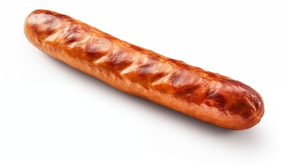 sausage on a white background