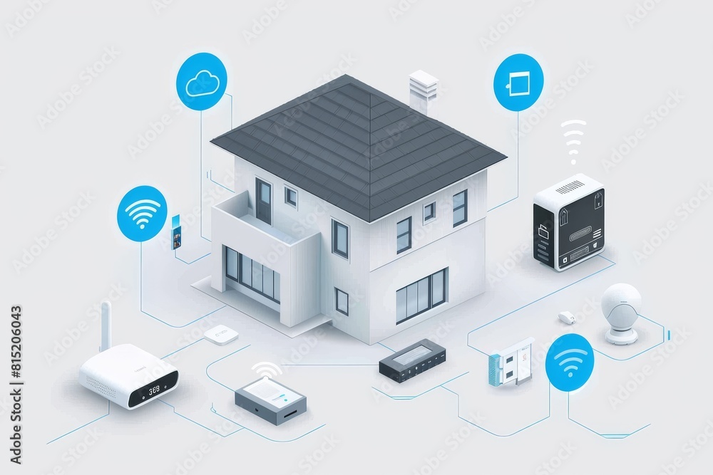 Poster security cameras with extensive network reach utilize protective modem connections for robust survei