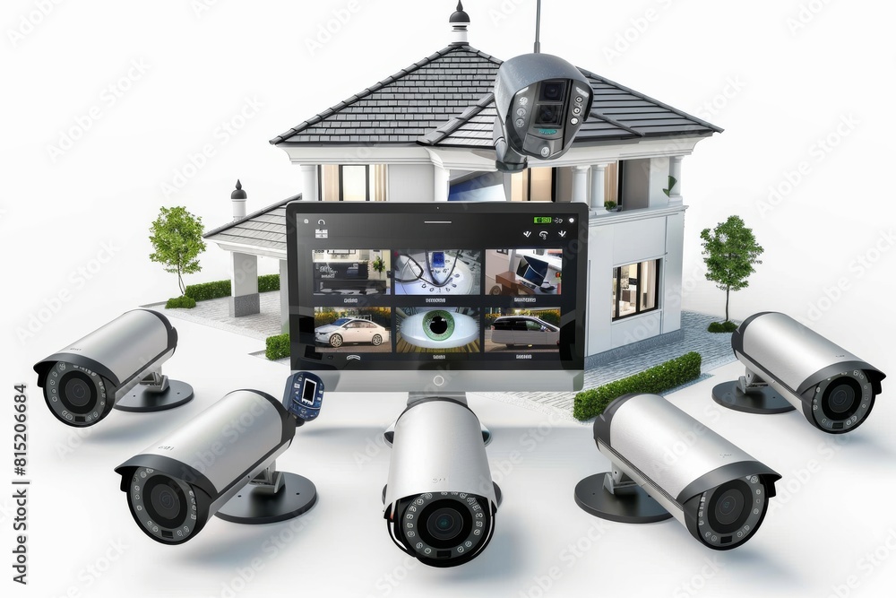 Poster managing indoor connectivity for protection, enhancing surveillance with advanced technology-driven 
