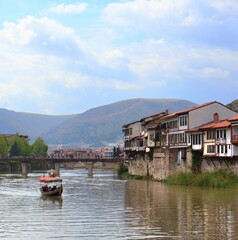 boat on the river