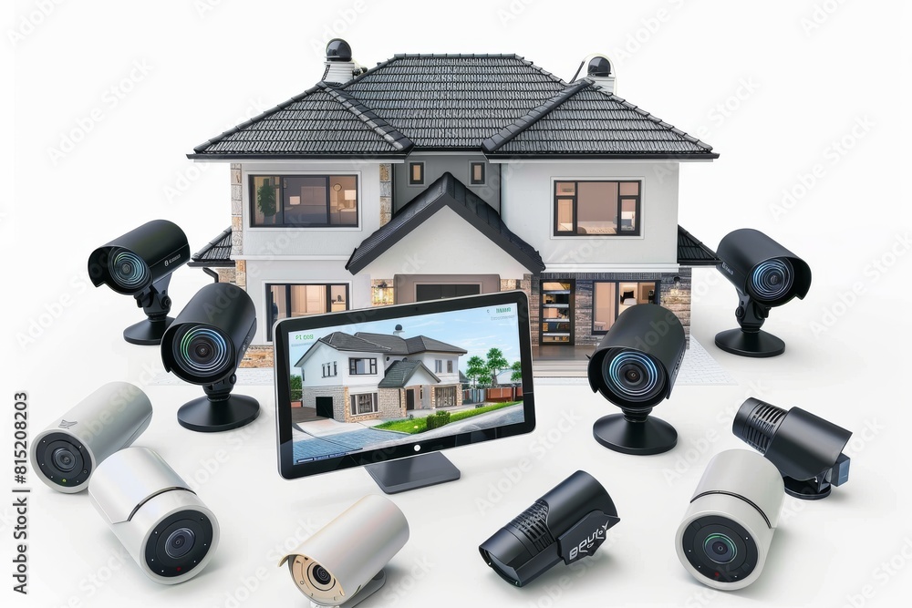 Poster environmental monitoring through video surveillance systems, securing high-resolution video technolo