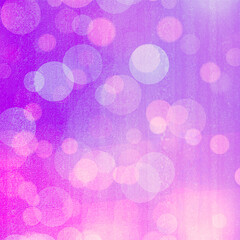 Purple bokeh square background for posters, ad, banners, social media, events and various design works