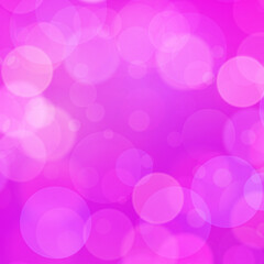 Pink bokeh square background for posters, ad, banners, social media, events and various design works