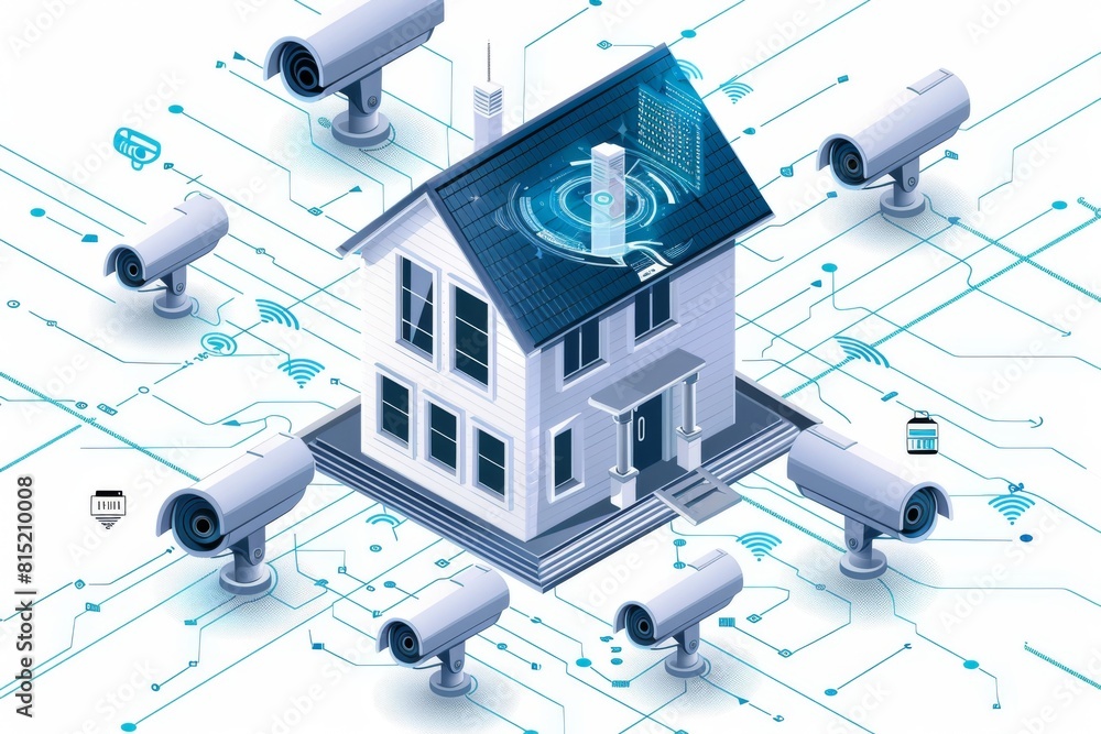 Poster integrated smart device security systems offer protection with artificial intelligence and biometric