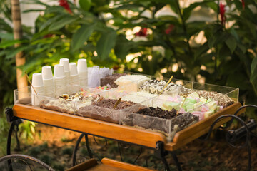 mesa de doces de festa fantástica