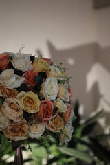 decoração floral de festa 15 anos