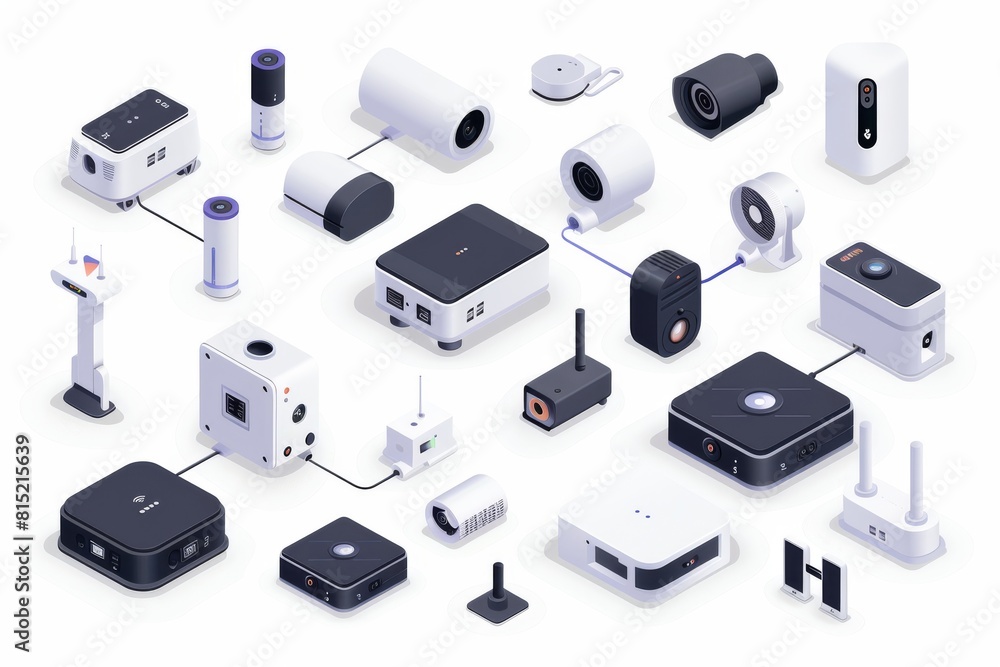 Poster alarm system monitors with secure controls to enhance protective perimeters, including video directo