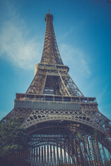 The Eiffel Tower : a Famous Iron Sculpture, Symbol of Paris