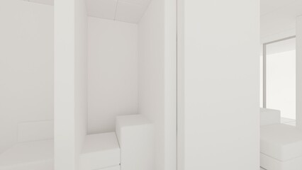 architecture interior 3d