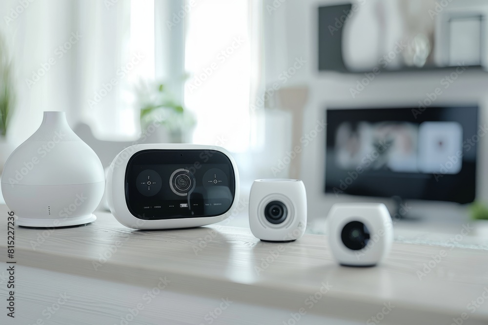 Poster security cameras in urban homes enhance video recording capabilities, integrating security measures 