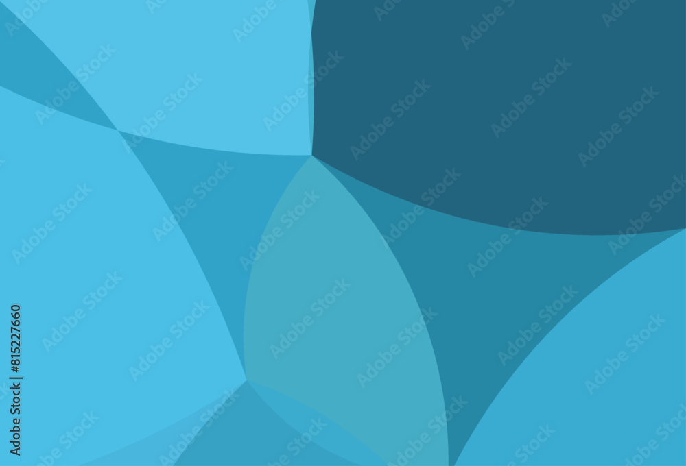 Poster light blue vector background with lamp shapes.